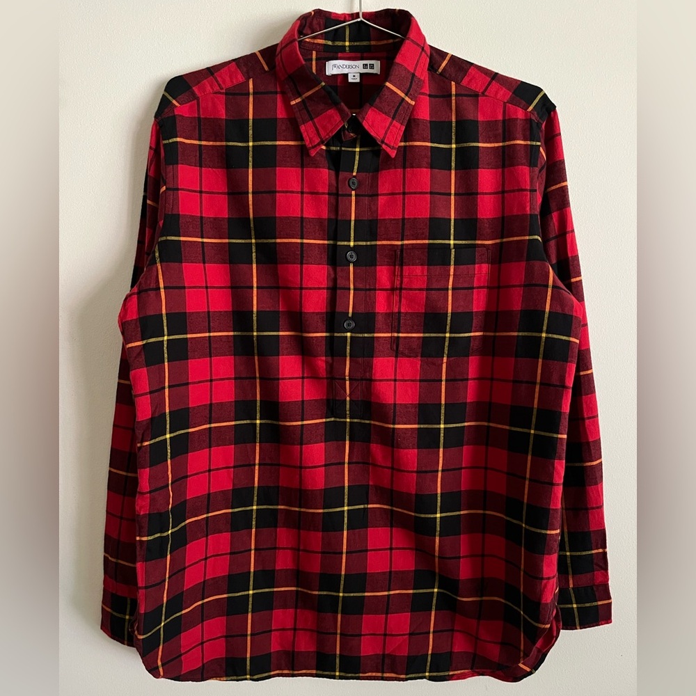 Uniqlo x JW Anderson Oversized Pullover Button Shirt - M